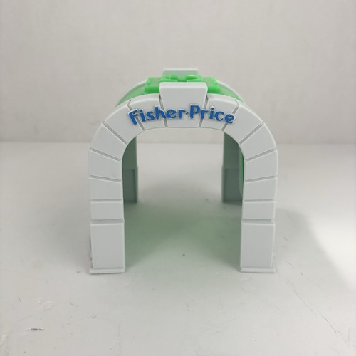 Fisher Price 1992 Green Plastic Tunnel for Trains / Vintage / Kids / Good Shape