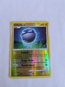 Voltorb Pokemon Stormfront SH3 Reverse Holo Shiny Rare 2008 Diamond Pearl LP