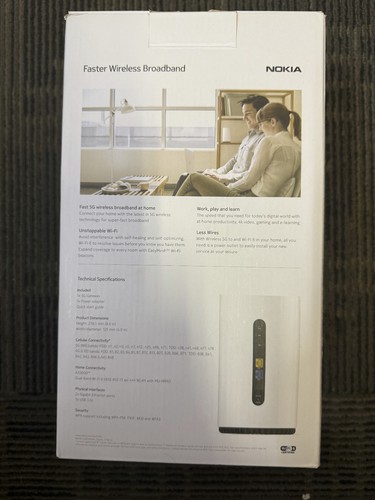 Nokia FastMile 5G Gateway 3.2 Faster Wireless Broadband - Afbeelding 2 van 4