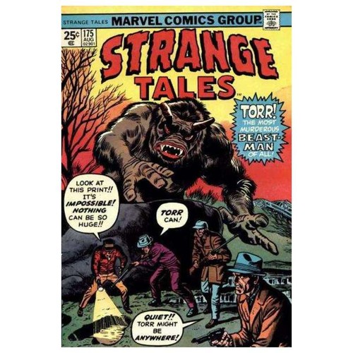 Strange Tales #175 - 1951 Serie Marvel Comics gut vollständige Beschreibung unten [w'