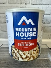Mountain House Cooked Diced Chicken Freeze Dried Survival & Emergency Food 2055!
