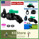 High-Flow External Rain Barrel Spigot Kit