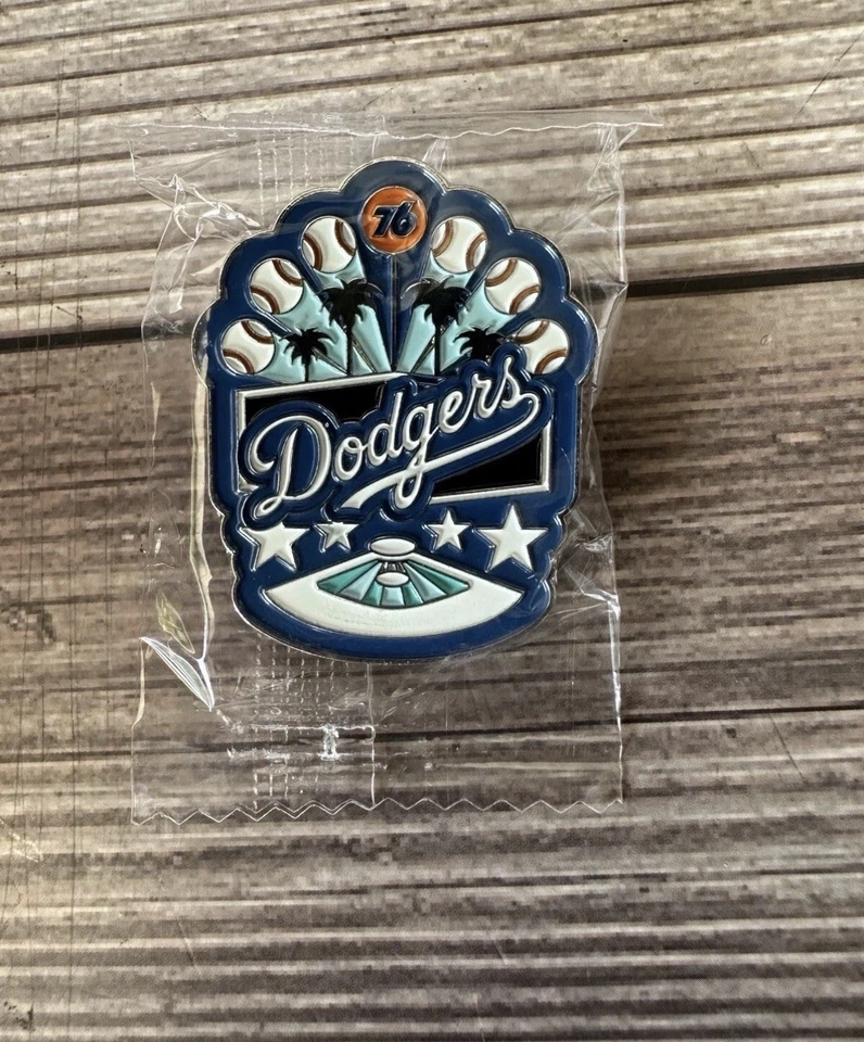 Pins de los Dodgers de Los Ángeles 76- Juego de 7 prendedores y coleccionables. Foto 3 de 4