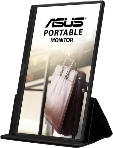 ASUS ZenScreen MB166C - 15,6 Zoll tragbarer USB Monitor - Full HD 1920x1080, Hyb - Bild 2 von 10