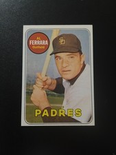 1969 Topps 452 Al Ferrara Free Shipping 