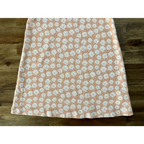 James & Lottie Daisy Floral Orange Pink Short Sleeve Knit Play Cotton Dress 3T - Picture 4 of 7