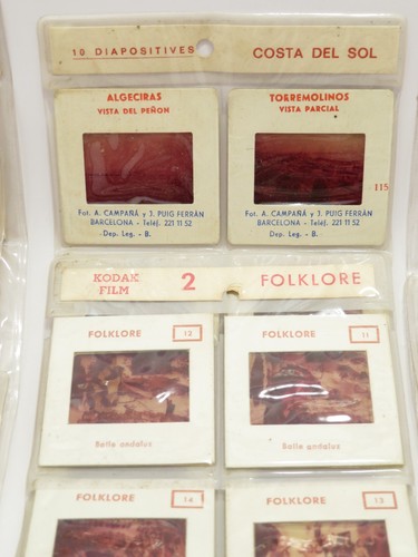 8 Vintage Kodak 35mm Slides Spain – Bullfighting, Costa del Sol, Folklore - Picture 3 of 5
