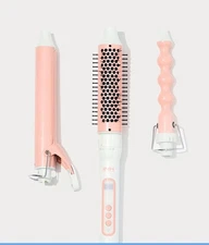 NEW INH Quick Change Styler Hair Tool 3 Heads Curler Iron