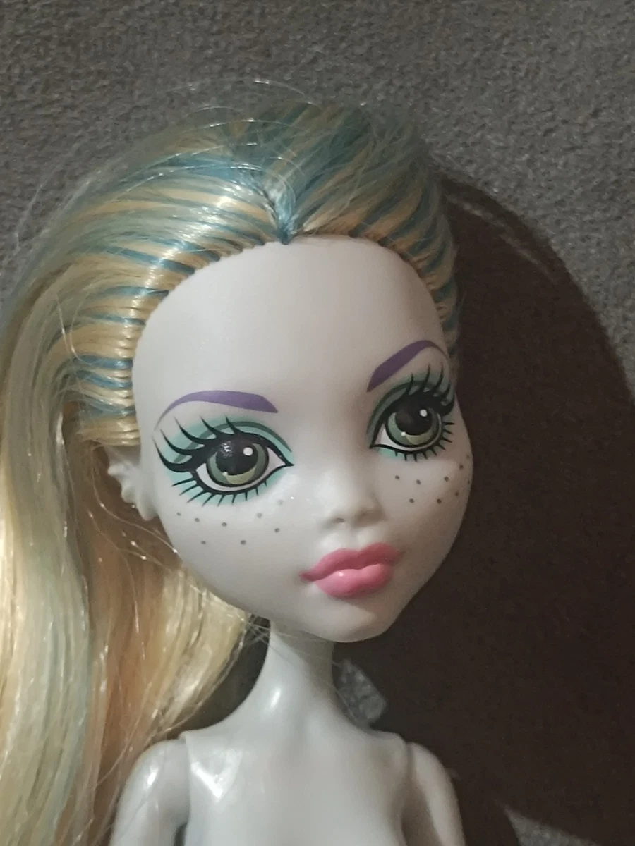 MONSTER HIGH G1 - Muñeca LAGOONA BLUE "DEAD TIRED / MUERTA DE CANSANCIO" DESNUDA