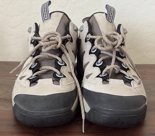 Salomon Hiking Shoes Contagrip Gray Women's US 9.5 Eur 42 - Picture 2 of 8