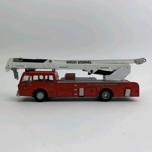 CORGI 1/50 West Glamorgan Fire Brigade Dennis Simon Snorkel Engine Model 97392 - Picture 4 of 21