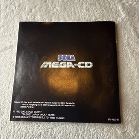 Road Avenger - Sega Mega CD - with manual