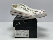 Unisex Converse Chuck Taylor All Star Classic Low Optical White M7652 6.5M 8.5W