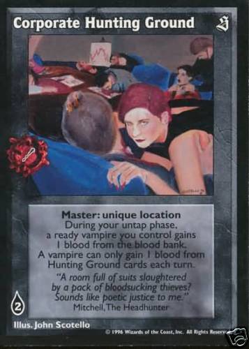 8 x Corporate Hunting Ground VTES CCG Mixed - Picture 1 of 1