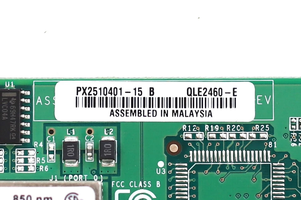 QLogic QLE2460-E Single-Port 4GbE SFP PCIe Host Bus Adapter P/N: PX2510401-15 - Image 4 of 4