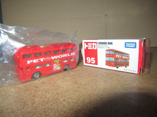 718Q 1977'S Tomica No 95 Vietnam Bus London Since 1985 Pet World 1:130 + Boite - Imagen 2 de 7