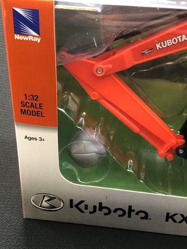 KUBOTA 1:32 modelo a escala kubota KX080-4 excavadora NewRay - Imagen 3 de 8