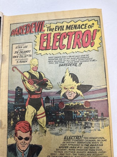 DAREDEVIL #2 (1964) - Ungraded - ELECTRO & FANTASTIC FOUR APPEARANCE! - Picture 21 of 24
