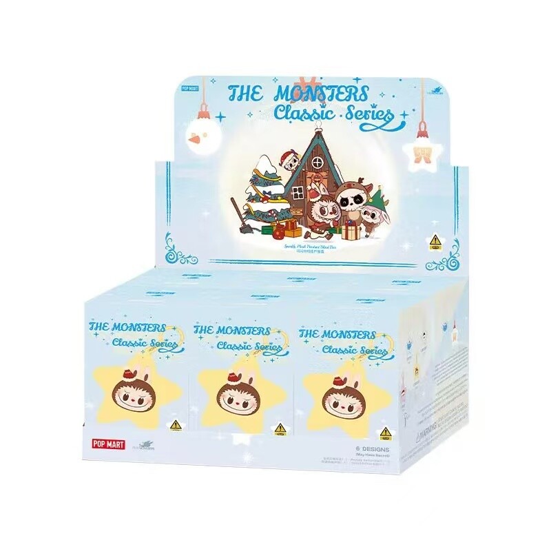 THE MONSTERS Classic Series 6個セット POP MART THE MONSTERS Classic Series Sparkle Plush Pendant 6
