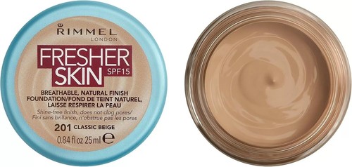 Base ligera Rimmel London Fresher Skin FPS 15 25 ml - Imagen 10 de 12