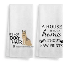 German Shepherd Towels German Shepherd Dog Gifts German Shepherd Kitchen Towe...