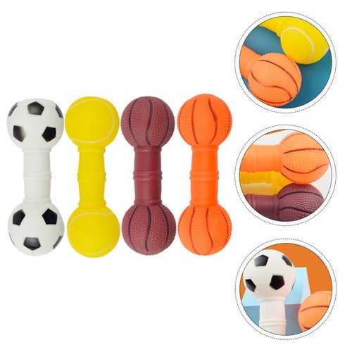 Small Dog Squeaker Dog Squeaky Toys Dog Latex Toys Dog Chew Toy - 第 8/12 張圖片