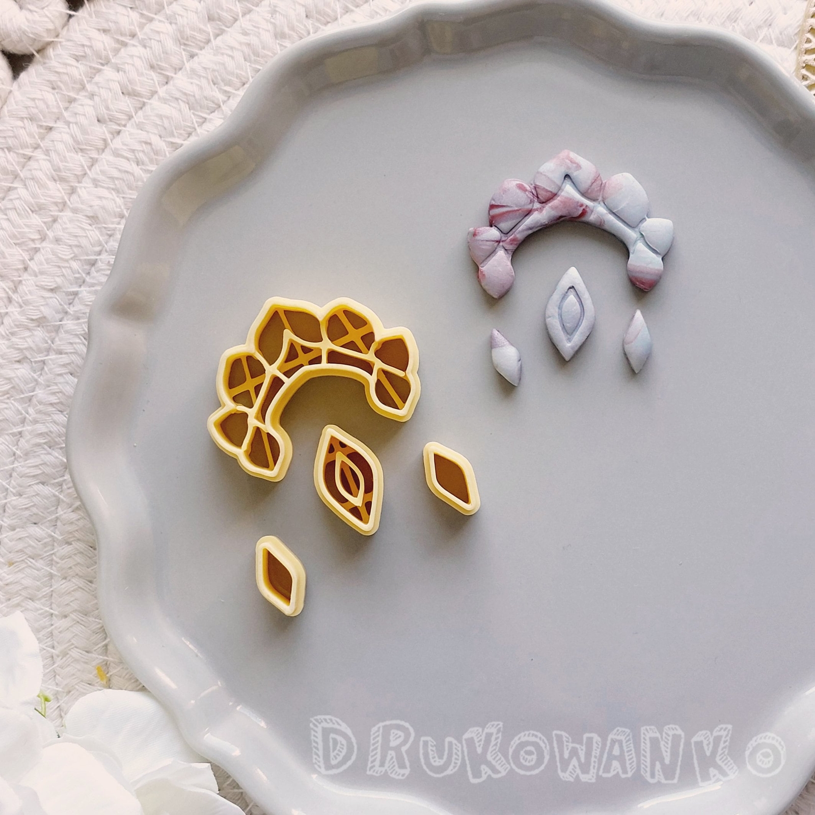 Earring Jewelry Shape Decoration 36 Polymer Clay Cutter For Earring Jewelry