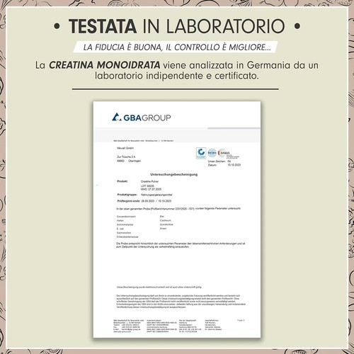 Creatina Monoidrata Polvere 1Kg / 1000G Micronizzata Ad Alto Dosaggio, Pura Senz - Foto 5 di 12