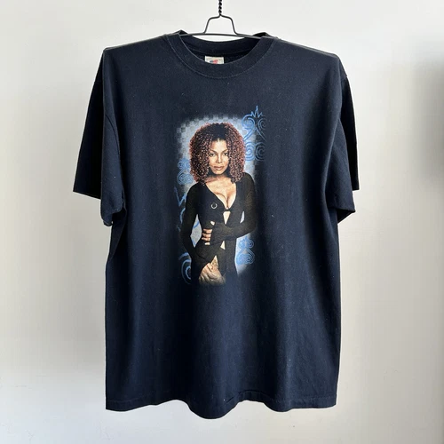 Rare Vintage 90s Janet Jackson Tour concert The Velvet Rope 1990s vintage concert t-shirt, vintage, size XL, single stitch, B+ condition