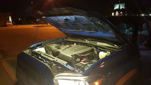 Kit de luz LED debajo del capó... 2016 - 2023 Toyota Tacoma - Imagen 9 de 12