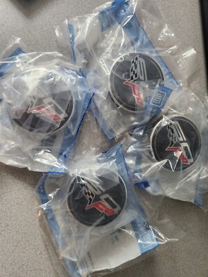2013 Corvette C6 60th Anniversary Wheel Center Cap NEW GM