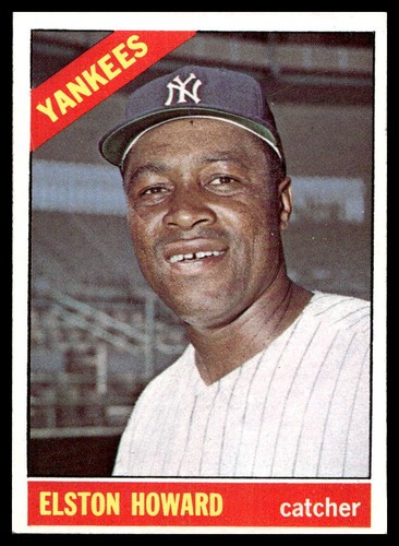 1966 Topps #405 Elston Howard New York Yankees NR-MINT