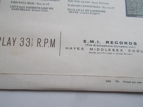"Wanda Jackson Salutes The Country Music Hall Of Fame". Capitol. Stereo. 1966. - Picture 7 of 22
