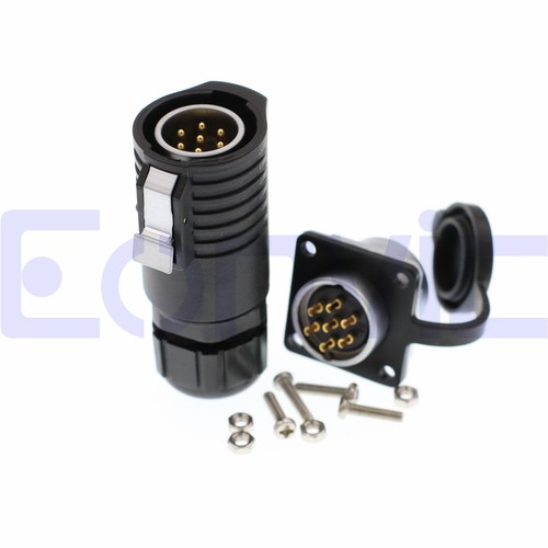 Lp20 Connector 2 3 4 5 6 7 8 9 10 12Pin Waterproof Solar Port Solder Plug Socket - Picture 26 of 40