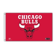 NBA04-100LRA Heavy Duty 3 x5 CHICAGO BULLS FLAG