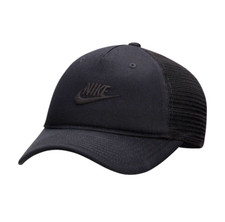 NEW! NIKE [L/XL] Adult Nike Rise Structured Trucker Golf Cap, Black, FB5378-011