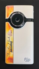 FLIP MINO HD Video Camcorder F460W 4 GB New Old Stock - RARE Customized
