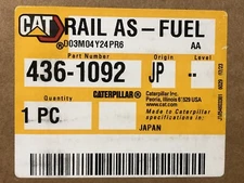 Caterpillar 436-1092 Fuel Rail Assembly