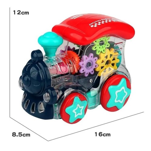 Transparent Gear Train 3D Concept Toys - 360° Rotating Vehicle, Gear Simulation - Picture 2 of 8