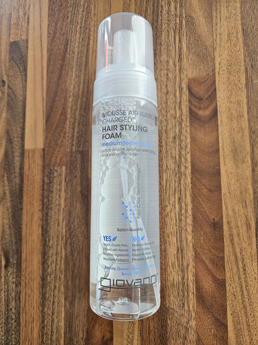giovanni eco chick hair care mousse air turbo charged h 207ml air styling foam - Picture 2 of 14