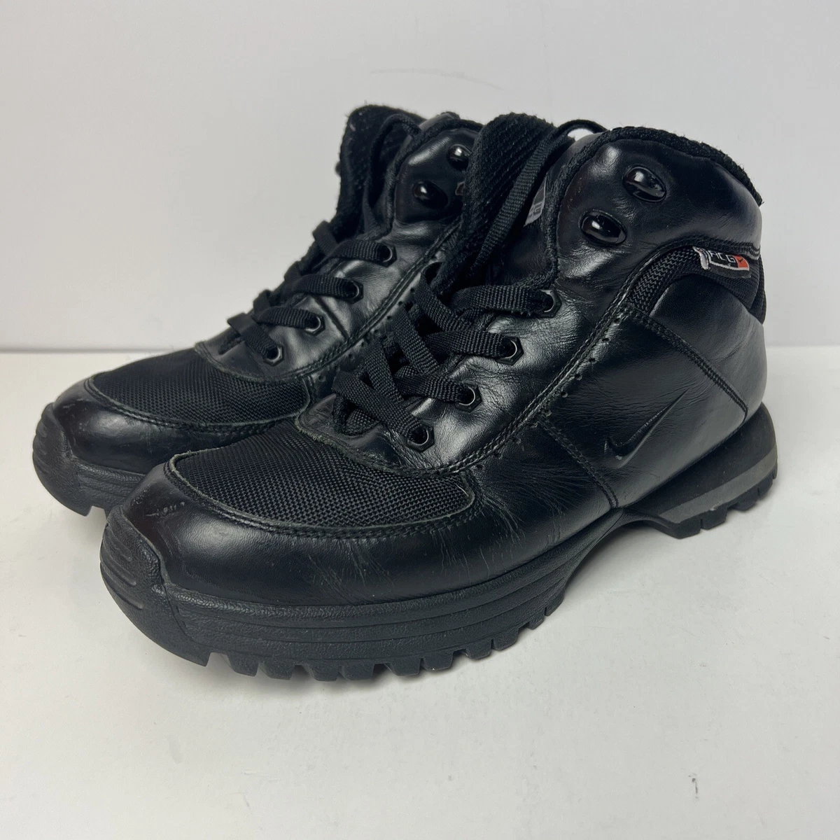 Nike ACG All Conditions Gear Hiking Trail Boots Mens 9 Black