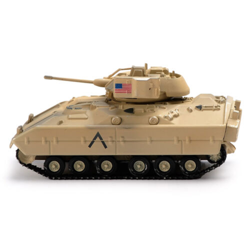 1:72 US Army M2A2 Infantry Fighting Tank Model Diecast Military Battle Tank Cars - Picture 6 of 9