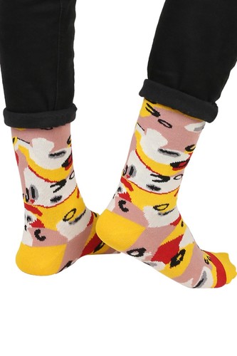 Pizza Socks ,Women Men Best Gift for Food Lovers, Fun Pizza, Sweet Novelty - Picture 4 of 4