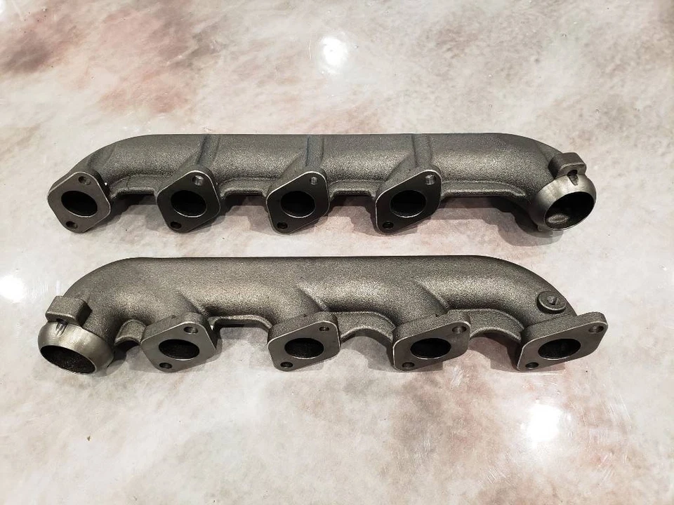 Kit colector de escape HiFlo + herrajes 2003-2007 PARA Ford 6,0 L Powerstroke diésel Foto 4 de 4