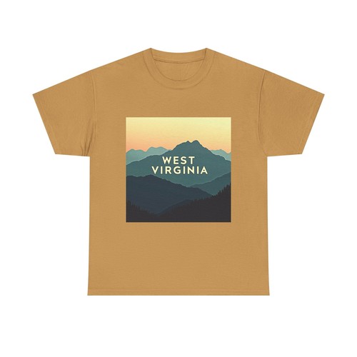West Virginia T-Shirt, Appalachian Mountain Tee, WV State Shirt, Souvenir Gift, - Picture 18 of 37
