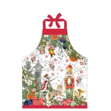 Michel Design Works Cotton CHILDRENS KIDS Apron Christmas Nutcracker Suite