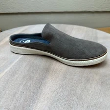 Dr. Scholl’s Sink In Womens Mules Size 6.5 Grey Micro Casual Cushioned Shoes New