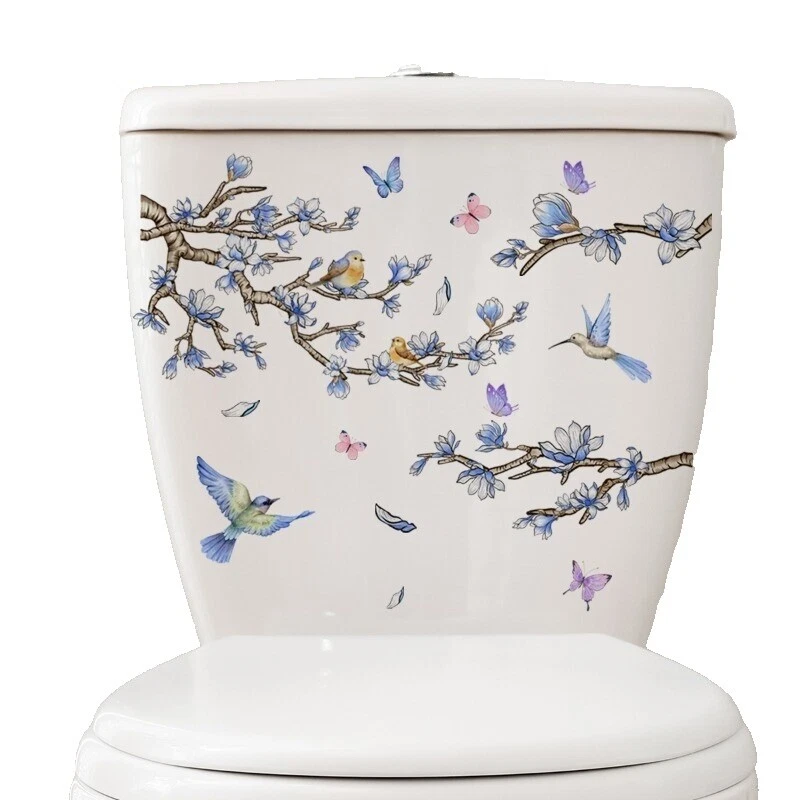 Bathroom Birds & Birdhouses Décor Decals, Stickers & Vinyl Art