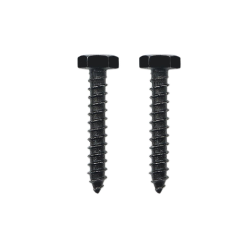 25 Stück Edelstahl schwarz Lag Schrauben 1/4" x 1-1/2" Sechskant Lag Schrauben, Unterlegscheiben inkl - Bild 12 von 12
