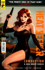 HEAT SEEKER COMBUSTION A GUN HONEY SERIES #1 LEIRIX LI VARIANT NM SENSUAL SPY